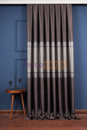 Kahve Bej Pano Fon Perde