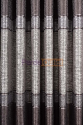 Kahve Bej Pano Fon Perde