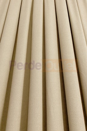 Açık Bej Keten Fon Perde