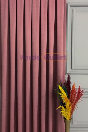 Gül Kurusu Düz Fon Perde