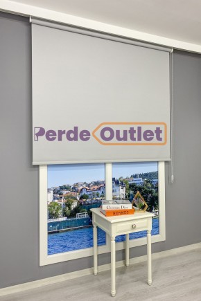 Açık Gri Mat Stor Perde