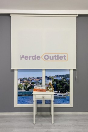 Ekru Sun Screen Stor Perde