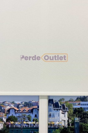 Ekru Sun Screen Stor Perde