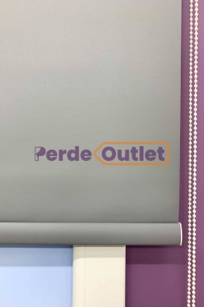 Koyu Gri Blackout Karartma Stor Perde