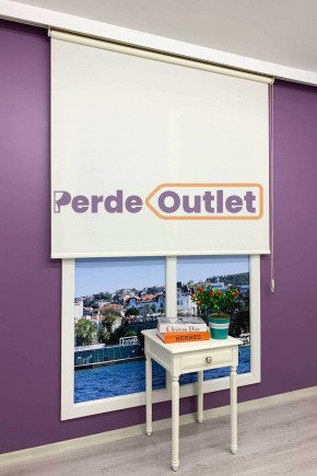 Ekru Düz Mat Stor Perde