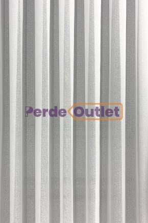 Hazır Ekru Kareli Düz Tül Perde