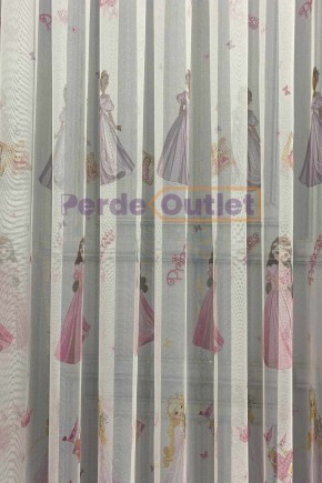 Hazır Prensesli Tül Perde
