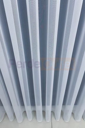 Ekru Balık Sırtı Tül Perde