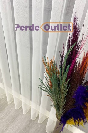 Ekru İnce Zırh Tül Perde