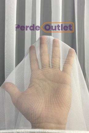 Ekru İnce Zırh Tül Perde